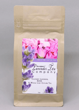 Lavender Ceylon &<br> Rose Tea
